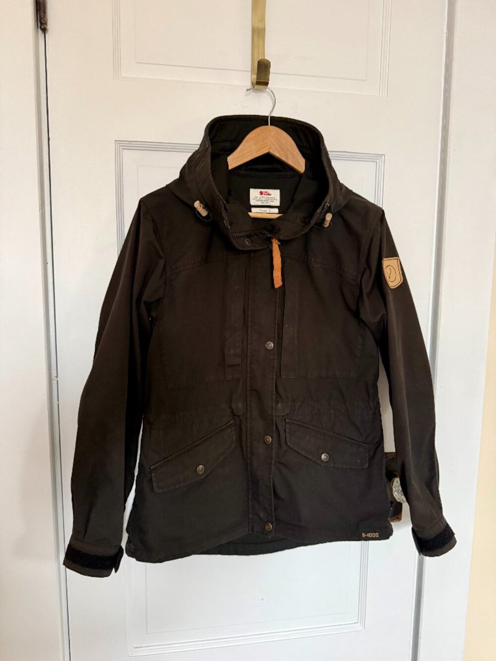 Fjallraven Sarek Trekking Jacket G-1000 Womens Black
